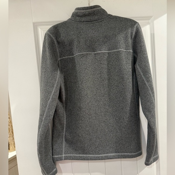 Men’s NORTH FACE Gordon’s Lyons 1/4 zip heathered grey pullover- Size Small - Picture 6 of 11